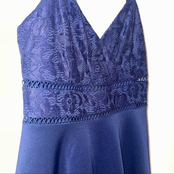 Francesca’s NWOT Blue Rain Dress - Picture 4 of 6
